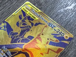 Pikachu & Zekrom GX SM248 Full Art Promo Pokemon Card - Image 2
