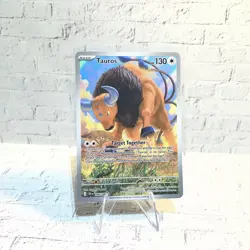 Tauros 096/086 Illustration Rare 2026 Pokemon Chaos Rising Full Art Card - Image 1
