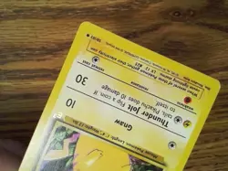 E3 Pikachu Gold Stamp Nonholo Promo 58/102 Pokemon Card (MP) 062426 - Image 5