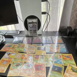 Pokemon TCG 33 card a lot 24 vintage and nine modern cards ￼￼ - Image 1