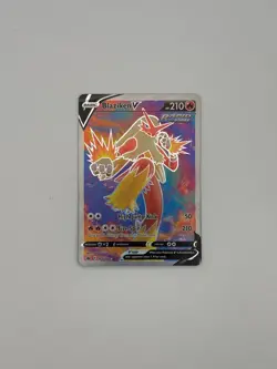 Blaziken V - 161/198 - Pokemon Chilling Reign Sword & Shield Full Art Card NM - Image 1