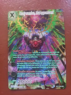 Carte Dragon Ball Super Card Game Broly Sombre, Mal Oppressant BT11-064 SPR - Image 1