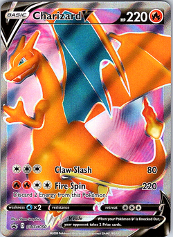 Charizard V - SWSH050 Promo Holofoil SWSH: Sword & Shield Promo Cards NM - Image 1