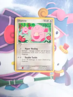 Pokemon TCG Chansey 20/115 Unseen Forces Rare Regular English Card - Image 1