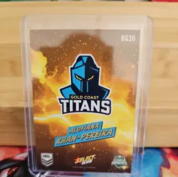 2026 NRL League Heroes Bang Gold – BG30 Alofiana Khan-Pereira Gold Coast Titans - Image 2