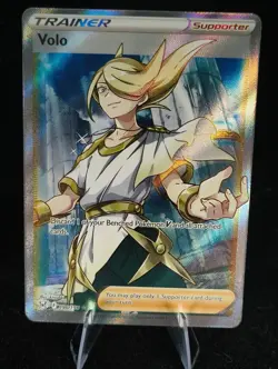 Volo 196/196 Full Art Ultra Rare Pokemon TCG Lost Origin 2022 - Image 1