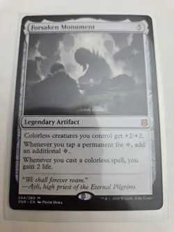 mtg, Forsaken Monument Zendikar Rising Regular NM - Image 1