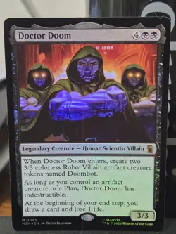 Marvel MtG, Doctor Doom Foil MSH 0095 Mythic - Image 1
