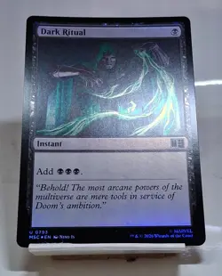 Dark Ritual Dr Doom FOIL Marvel Super Heroes MTG - Image 1