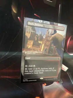 Mtg Dark Fortress Borderless - Marvel Super Heroes + Bonus Foils - Image 3
