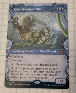 Kitsa, Otterball Elite (Showcase) Bloomburrow Regular MTG M BLB - Image 1