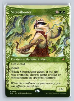 Scrapshooter (Showcase) 324 Regular Rare Bloomburrow Magic: The Gathering NM - Image 1