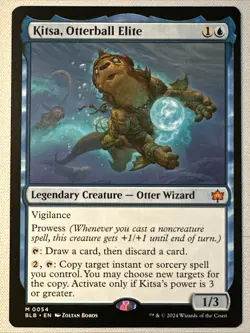 MTG / Kitsa, Otterball Elite / BLB / #54 / Regular / Mythic / NM - Image 1