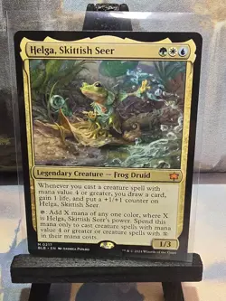 Helga, Skittish Seer Bloomburrow NM MTG - Image 1