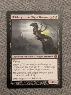 Skithiryx, the Blight Dragon Scars of Mirrodin Magic MTG LP - Image 1