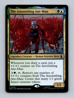 The Astonishing Ant-Man Marvel Super Heroes Non-Foil MTG NM - Image 1