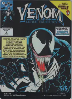 Eddie Brock 233 MTG Marvel's Spider-Man Mythic Borderless NM - Image 2