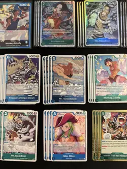 One Piece TCG Monkey D Luffy Green/Blue Competitive Deck - Image 2