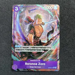 ONE PIECE RORONOA ZORO 2025 Premium Booster The Best Vol.2 OP09-076 Rare Alt Art - Image 1