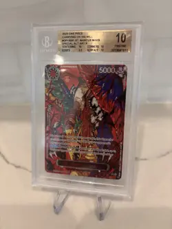 One Piece St. Marcus Mars Special Alt Art Rare OP13-091 RED LETTERS - Image 1