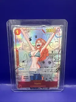 One Piece 2024 Nami English Manga Alternate Art OP01-016 - Image 1