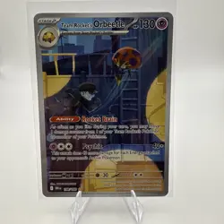 Pokemon TCG Team Rockets Orbeetle Illustration Rare Card Destined Rivals 198/182 - Image 1