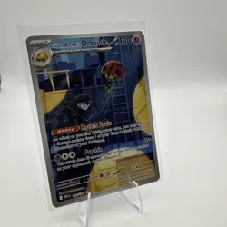 Pokemon TCG Team Rockets Orbeetle Illustration Rare Card Destined Rivals 198/182 - Image 2