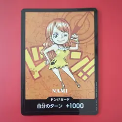 One Piece Don!! Card - Nami Kumamoto - Japanese Limited Release Promo Card - Image 1
