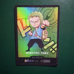 Roronoa Zoro Don!! Card ONE PIECE Premium Card Collection Kumamoto TCG Japan NM - Image 1