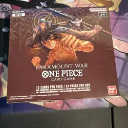 One Piece TCG OP-02 Paramount War Booster Box - New & Sealed - English - Image 1