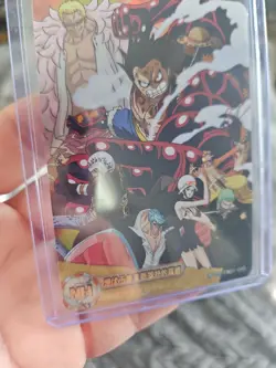 Monkey D Luffy One Piece Dressrosa Holo NH OP-DR-FM01-045 Super RARE - Image 5