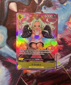 One Piece TCG S-Snake Alternate Art OP08-112 Two Legends SR Foil - Image 1