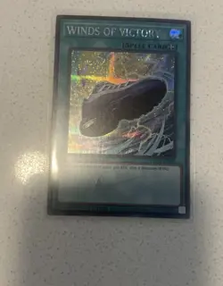YU-GI-OH X Nike Promo Card Winds Of Victory Air Max Muscle 95 Spell Card - Image 2