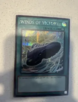 YU-GI-OH X Nike Promo Card Winds Of Victory Air Max Muscle 95 Spell Card - Image 4
