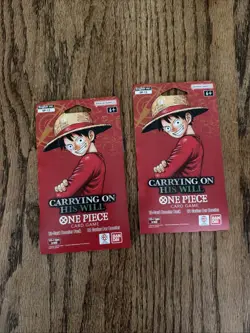 ONE PIECE ENGLISH TCG: OP13 Carrying on His Will Pack Booster English - Image 1
