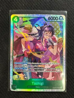 Tashigi Foil SR Extra Booster: One Piece Heroines Edition EB03-018 NM - Image 1