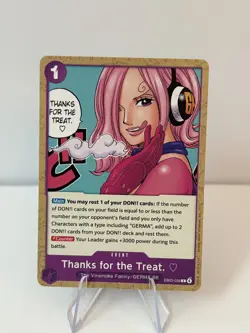 Thanks For The Treat EB03-038 Extra Booster: One Piece Heroines Edition Regular - Image 1