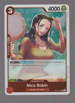 NICO ROBIN ST21-010 COMMON STARTER DECK EX: GEAR 5 ONE PIECE FOIL NEAR MINT - Image 1