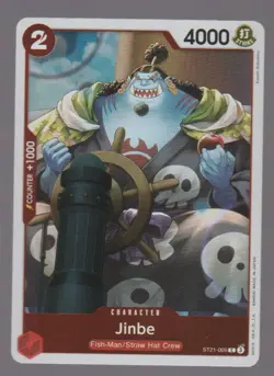 JINBE ST21-005 COMMON STARTER DECK EX: GEAR 5 ONE PIECE FOIL NEAR MINT - Image 1