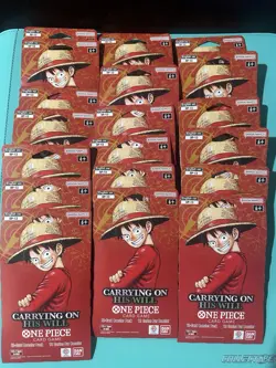 One Piece OP-13, Carrying on His Will Sleeved Booster Packs, 🔥Lot of 20🔥 - Image 1