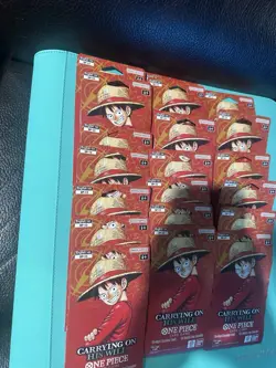 One Piece OP-13, Carrying on His Will Sleeved Booster Packs, 🔥Lot of 20🔥 - Image 2
