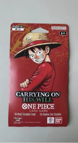One Piece OP-13 Carrying on His Will Sleeved Booster Packs - Lot of 20 - OP13 - Image 2