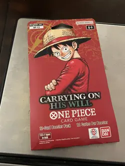 One Piece OP-13 CARRYING ON HIS WILL Sleeved Booster Pack - Heavy - 38g 🔥 - Image 3