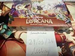 Disney Lorcana Wilds Unknown Booster Box Sealed | In Hand - Image 1