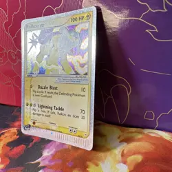 Pokemon TCG Raikou EX Team Magma vs Team Aqua Holo Card 92/95 EX Rare NM - Image 4