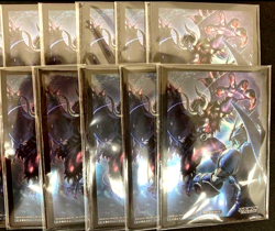 Digimon Card Official Protector 50 Sleeve Daemon SINISTER ORDER Japanese NEW - Image 1