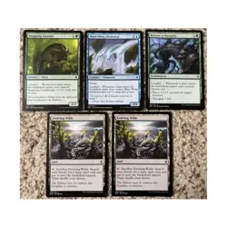 MTG Landfall Lot BFZ Zendikar Evolving Wilds x2 Retreat to Kazandu - Image 1