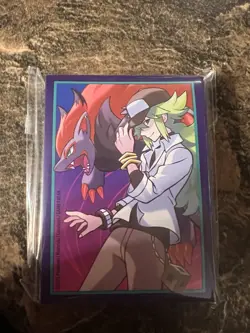 2025 Journey Together N & Zoroark ETB Individual Card Sleeve Pokemon Original - Image 1