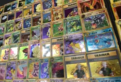 Pokemon Japanese Vintage Holo Lot 200 Card Old Back Gyarados Entei Zapdos LP-HP - Image 4