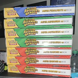 Pokemon TCG Ascended Heroes Mega Ex Box Set - 7 total - Image 1
